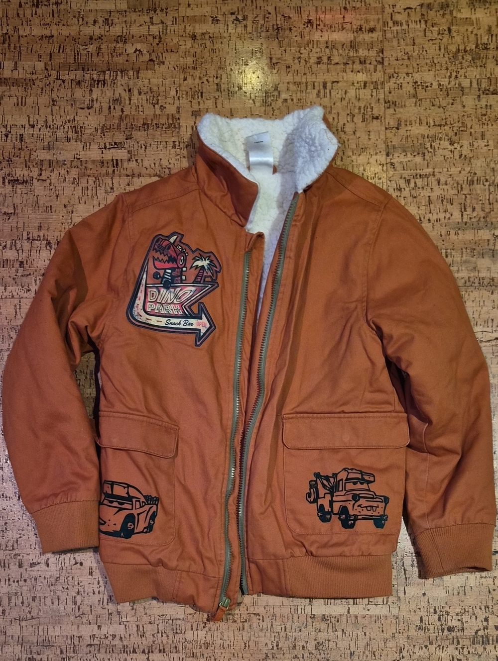 disney cars kids jacket